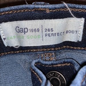 GAP perfect boot jeans